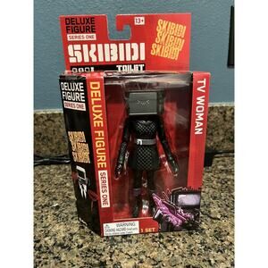 New Skibidi Toilet TV Woman 6" Deluxe Action Figure Series One Collectible Gift